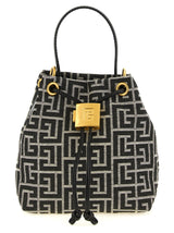 Sac à main Balmain bicolore en polyester