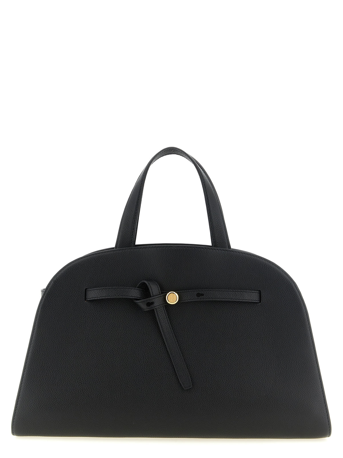 Sac bandoulière en cuir de vachette noir Tory Burch