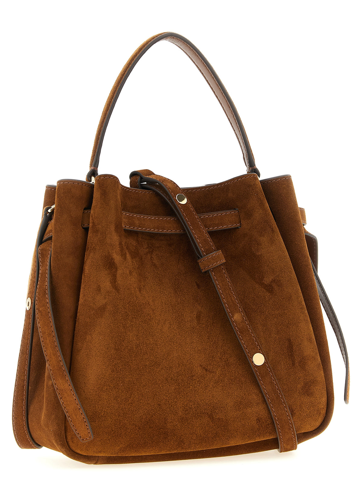 Sac bandoulière Tory Burch en cuir de vachette marron