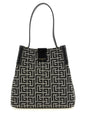 Balmain Bicolor Cotton Shoulder Bag