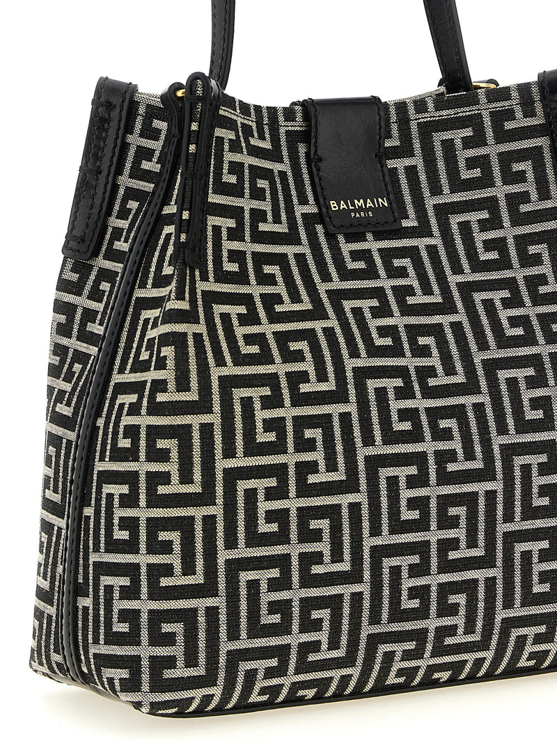 Balmain Bicolor Cotton Shoulder Bag