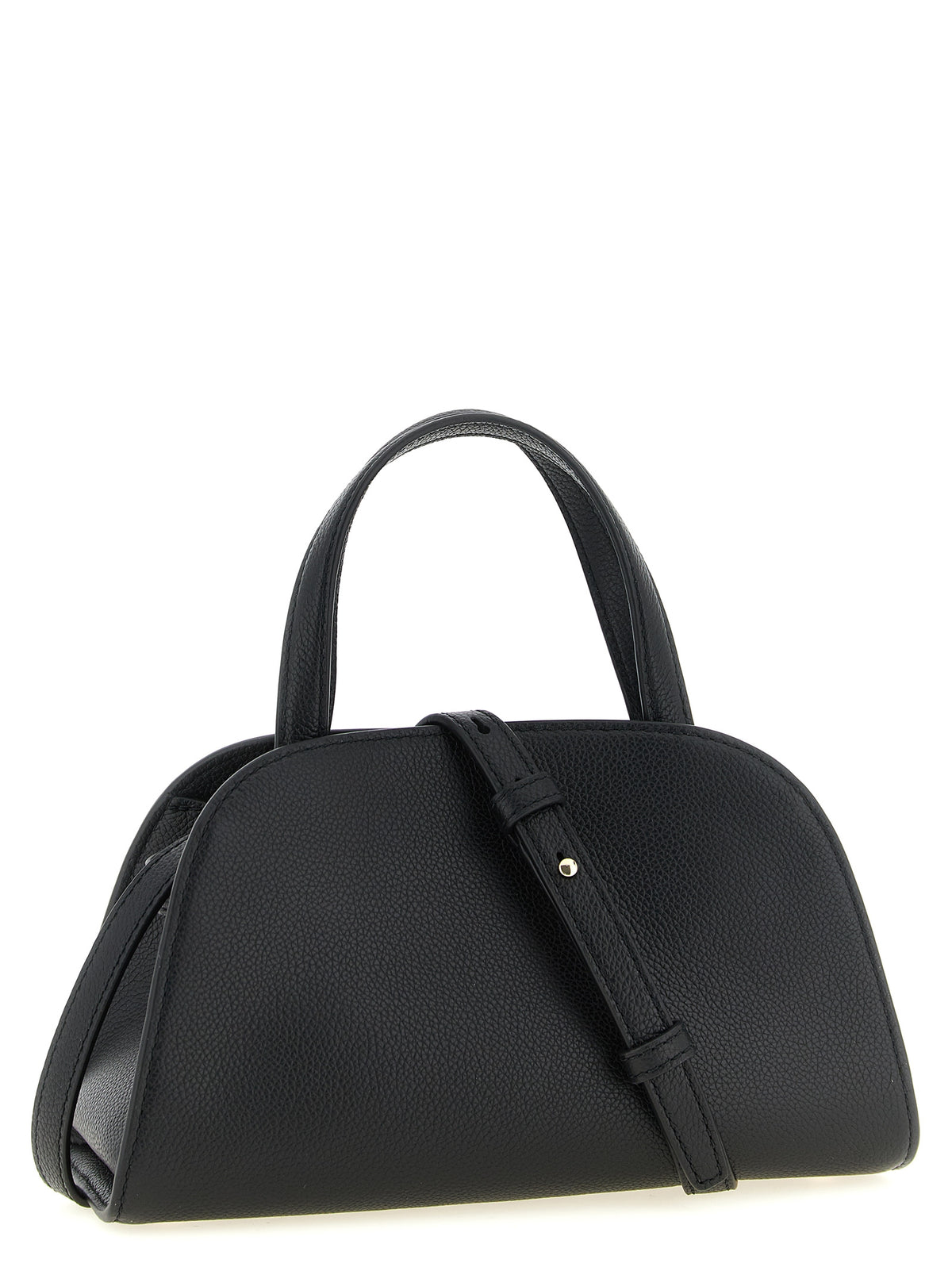 Sac bandoulière en cuir de vachette noir Tory Burch