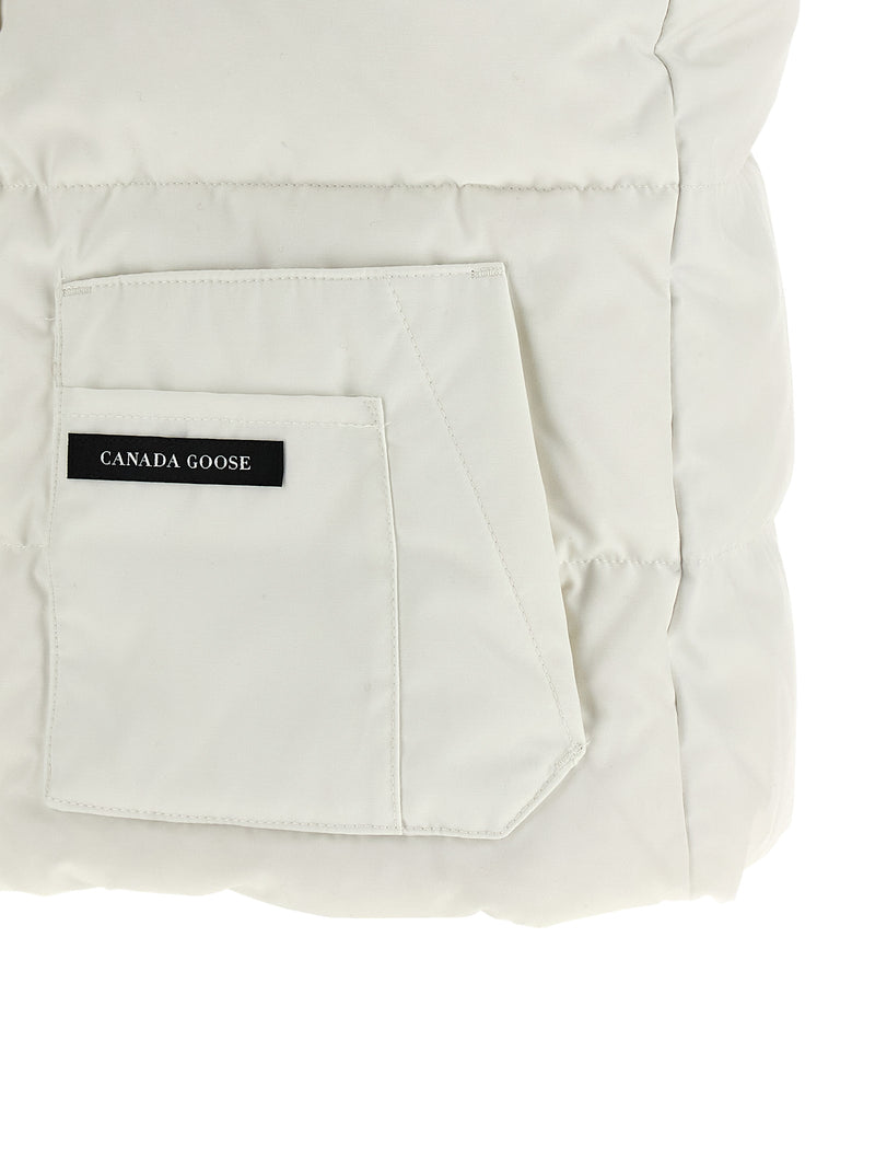 Canada Goose White Polyester Sleeveless Jacket