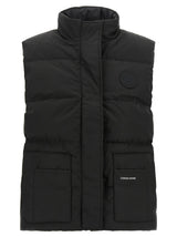 Doudoune sans manches noire en polyester Canada Goose
