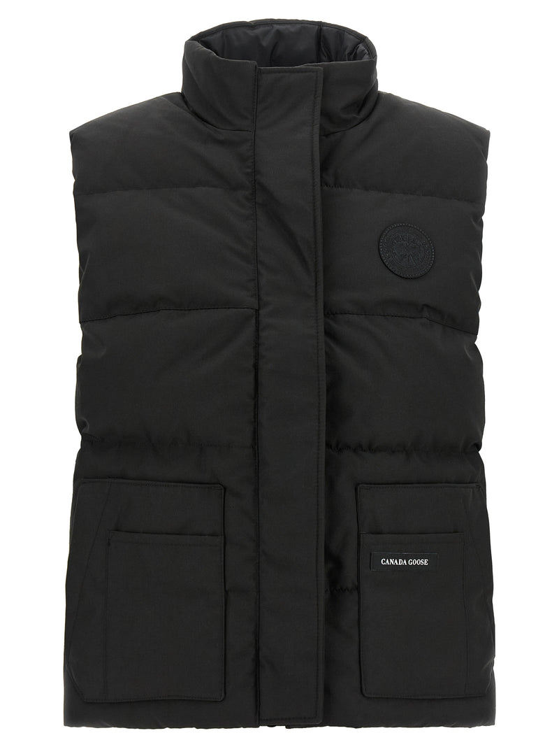 Canada Goose Black Polyester Sleeveless Jacket