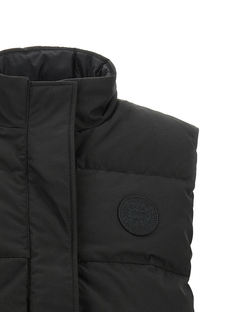 Canada Goose Black Polyester Sleeveless Jacket
