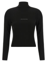 Cardigan Alexander Wang en polyamide noir