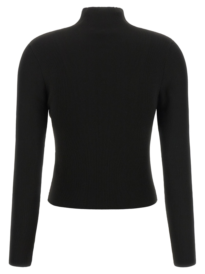 Alexander Wang Black Polyamide Cardigan