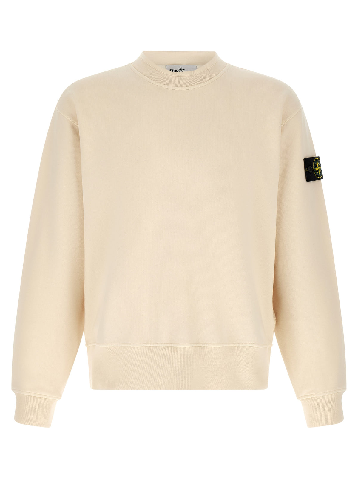 Sweat-shirt Stone Island en coton blanc