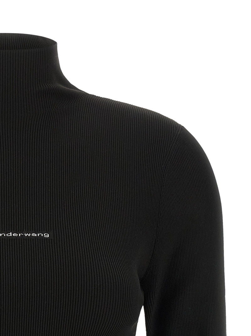 Alexander Wang Black Polyamide Cardigan