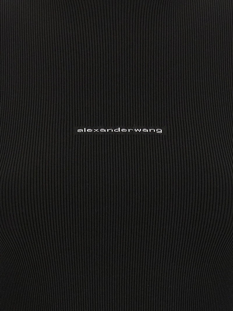 Alexander Wang Black Polyamide Cardigan
