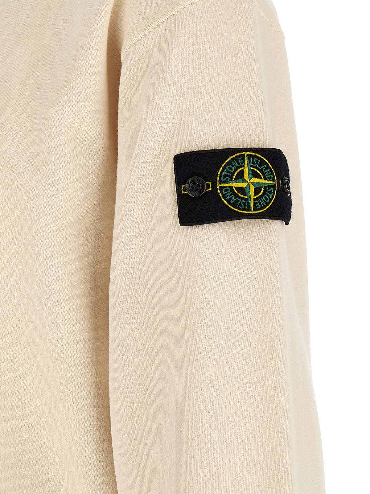 Sweat-shirt Stone Island en coton blanc