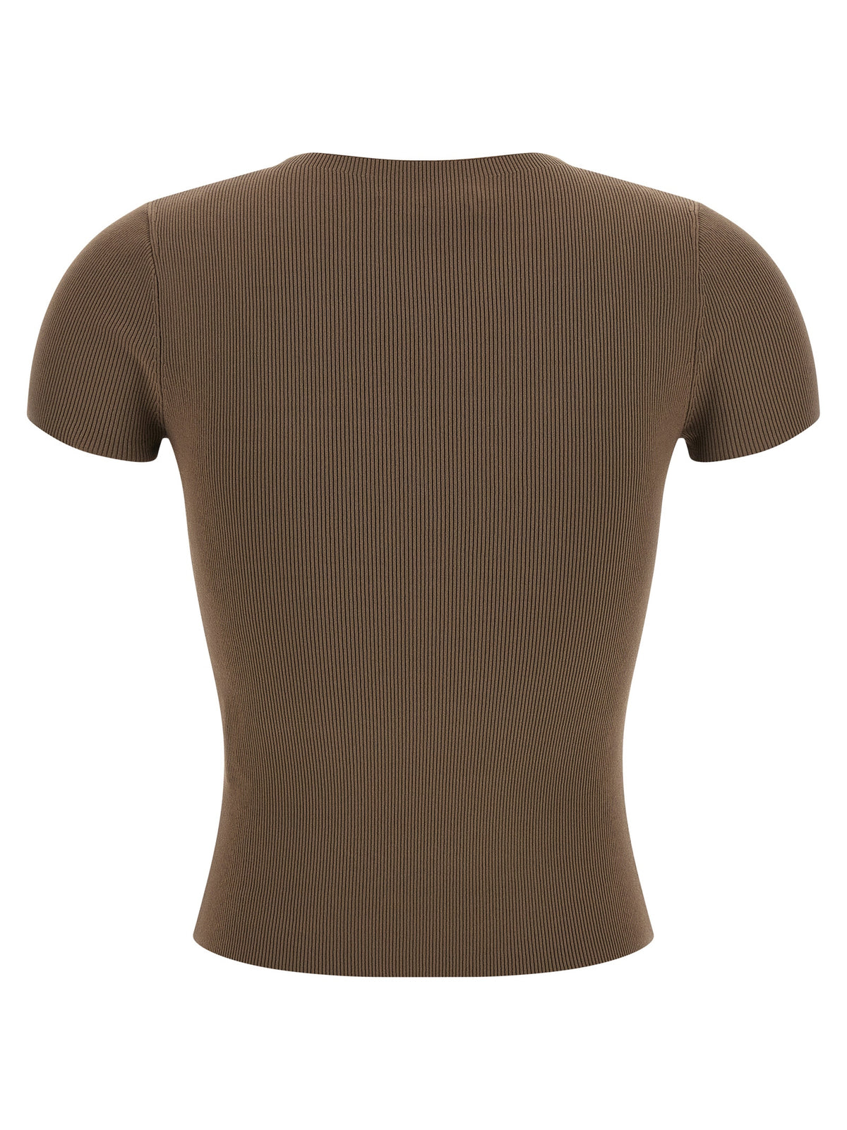 T-shirt Alexander Wang en polyamide marron