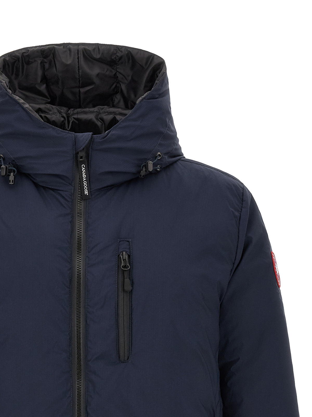 Canada Goose Veste longue en polyamide bleu
