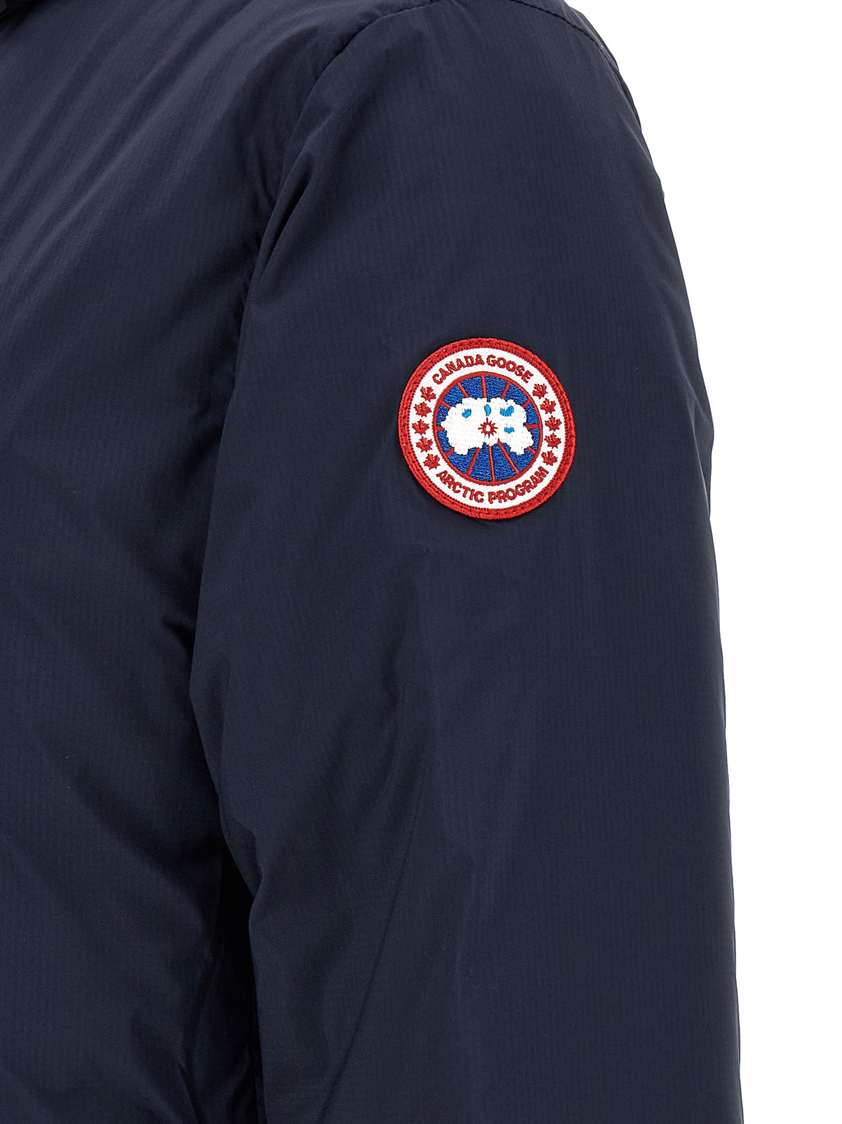 Canada Goose Veste longue en polyamide bleu