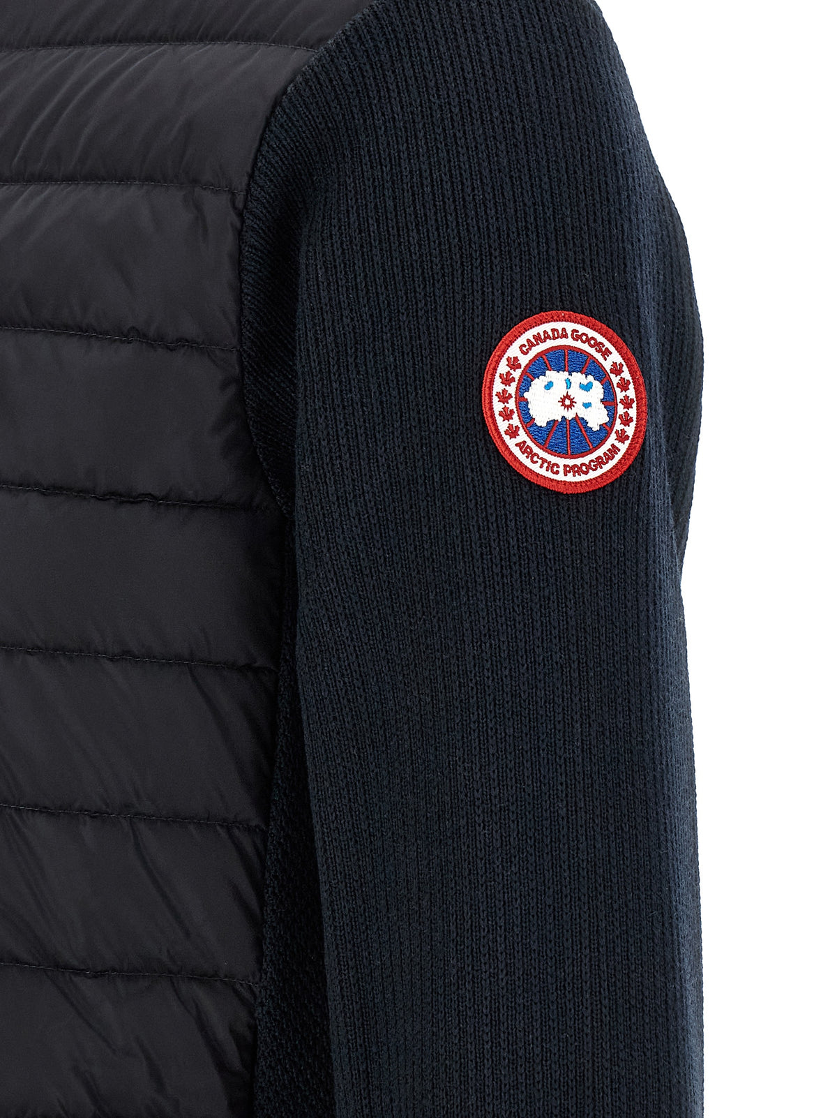 Canada Goose Veste longue en laine noire