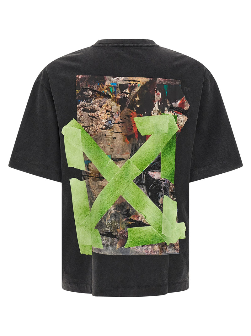 Off-White Black Cotton T-Shirt