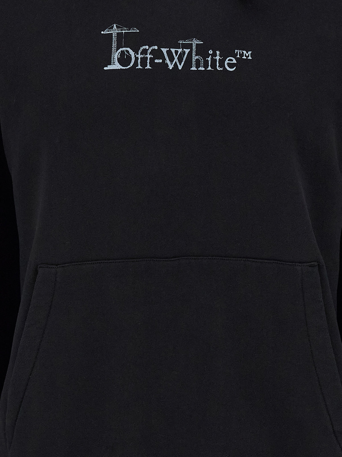 Sweat-shirt Off-White en coton noir