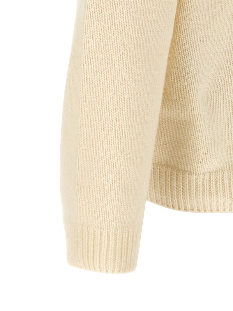 Off-White White Wool Cardigan