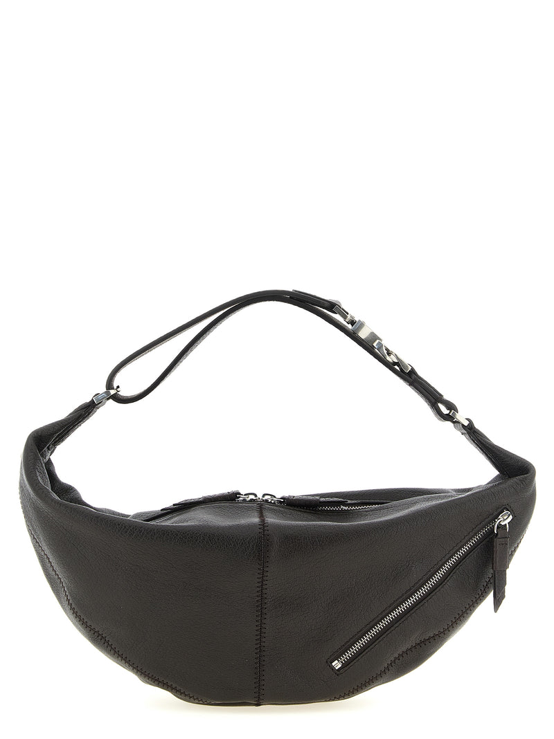 Lemaire Brown Calfskin Shoulder Bag