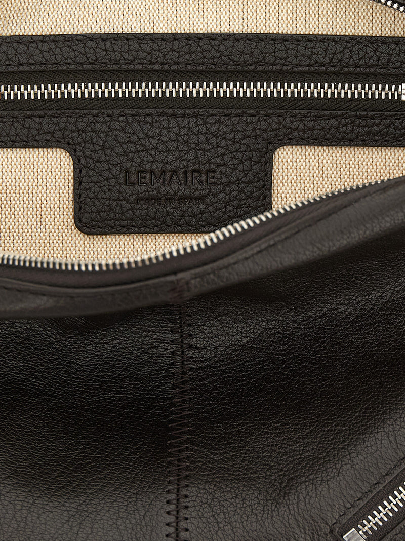 Lemaire Brown Calfskin Shoulder Bag