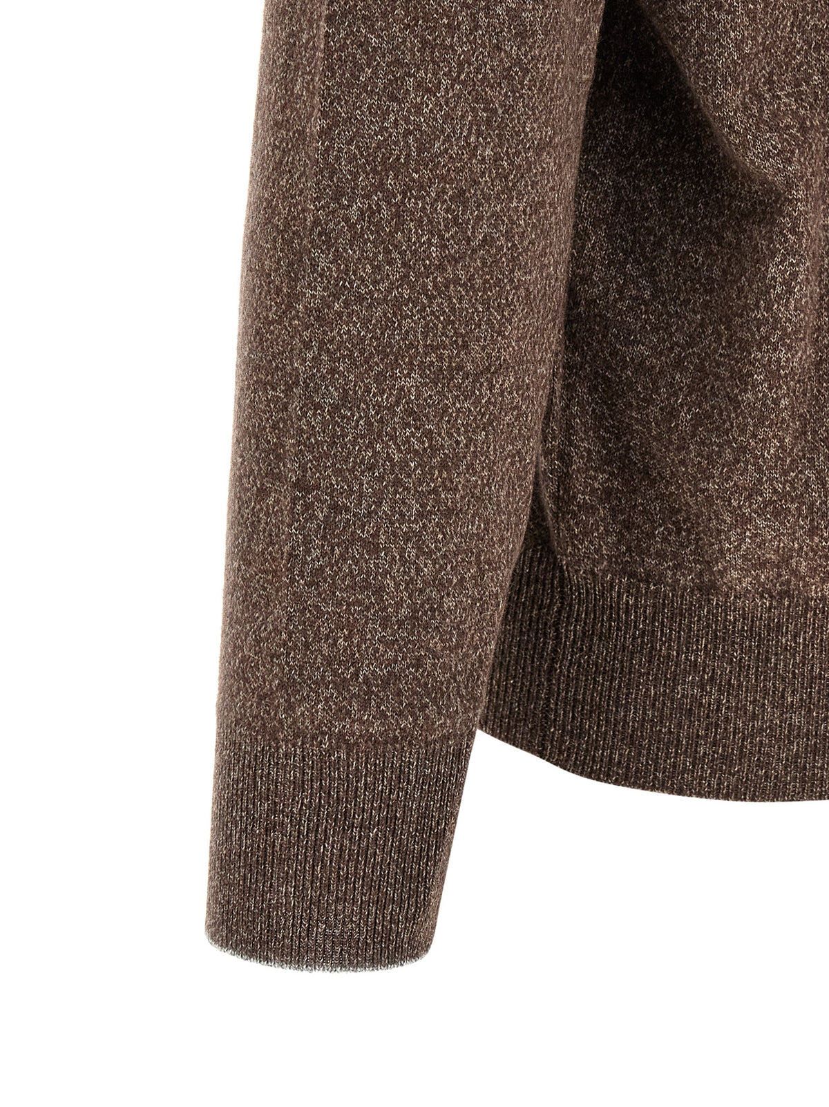 Brunello Cucinelli Cardigan en Cachemire Marron