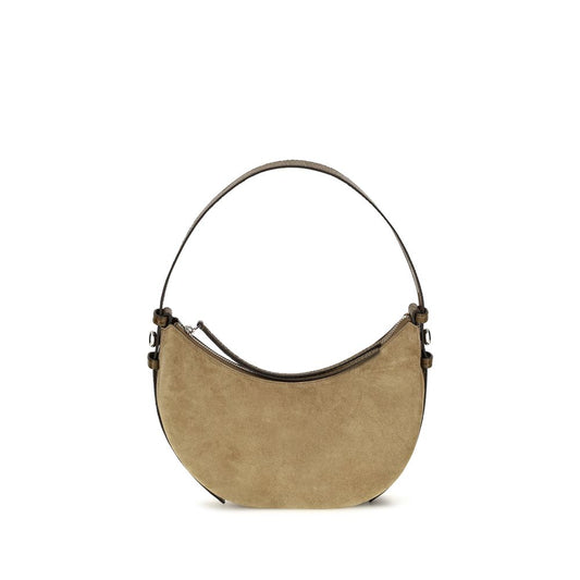 Tory Burch Beige Suede Leather Shoulder Bag