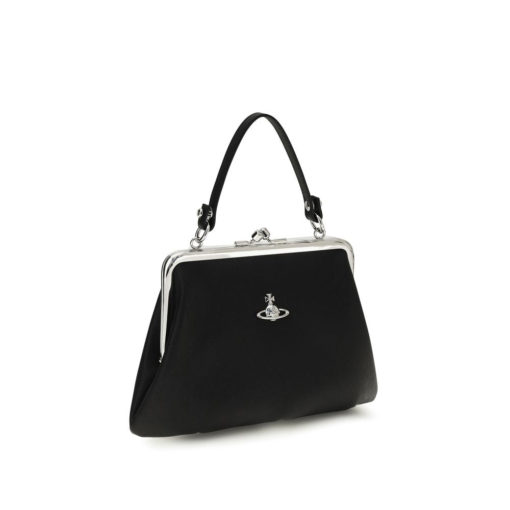 Sac à main Vivienne Westwood noir en polyéthylène