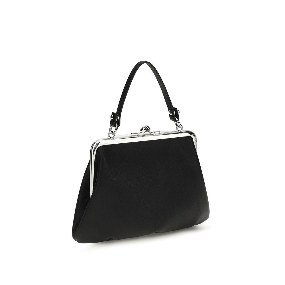 Sac à main Vivienne Westwood noir en polyéthylène