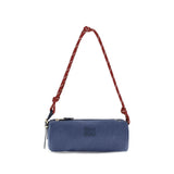 Portefeuille Miu Miu en coton bleu