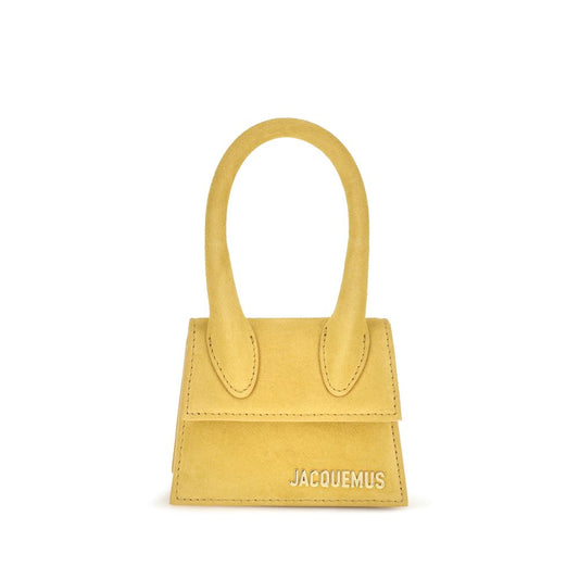 Jacquemus Bicolor Calf Leather Bos Taurus Shoulder Bag