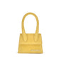Jacquemus Bicolor Calf Leather Bos Taurus Shoulder Bag