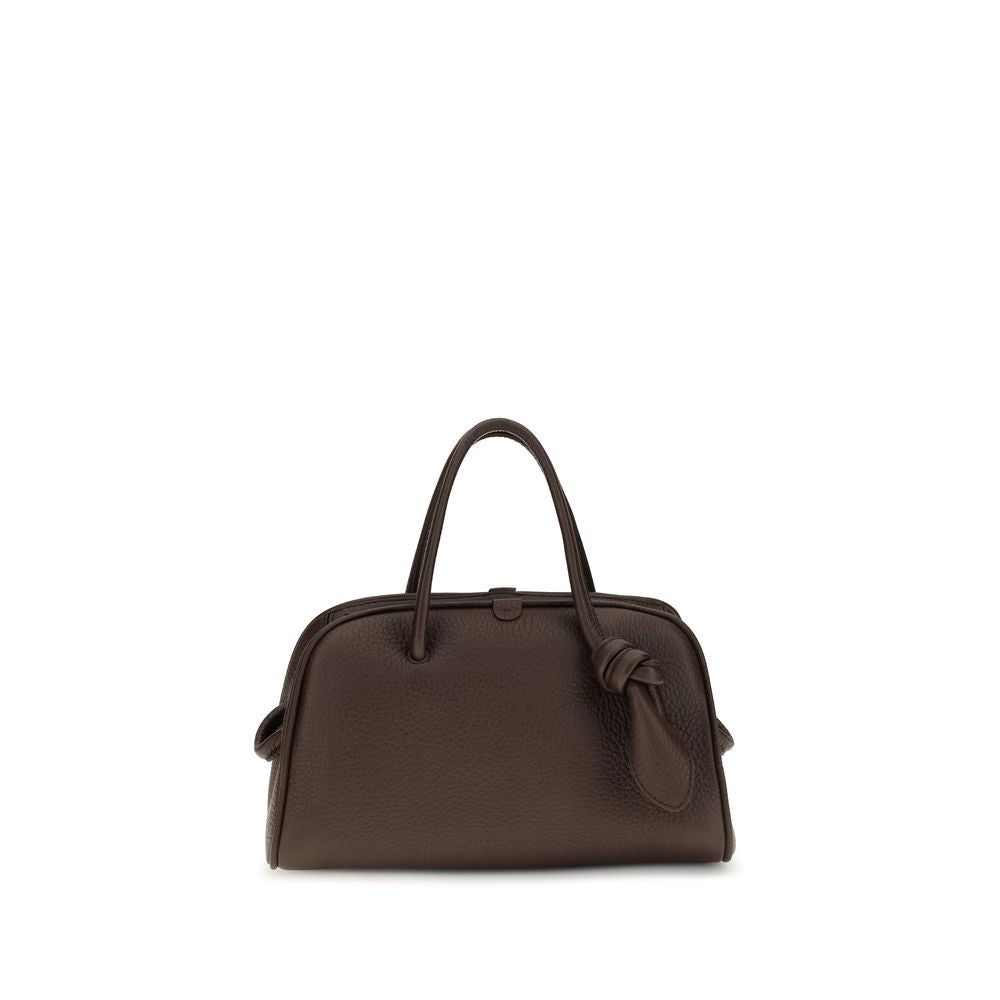 Sac à main Jacquemus en cuir de veau marron Bos Taurus