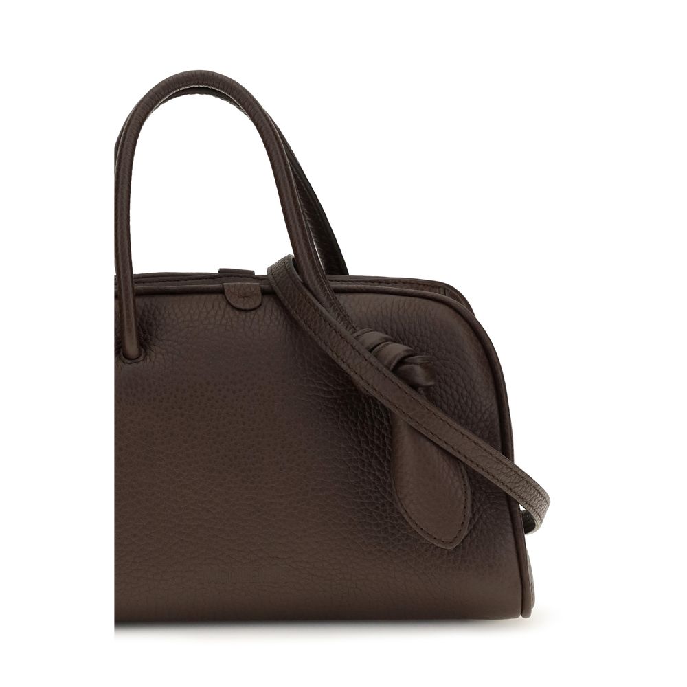 Sac à main Jacquemus en cuir de veau marron Bos Taurus
