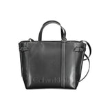 Sac à main noir Calvin Klein en polyester pour femme