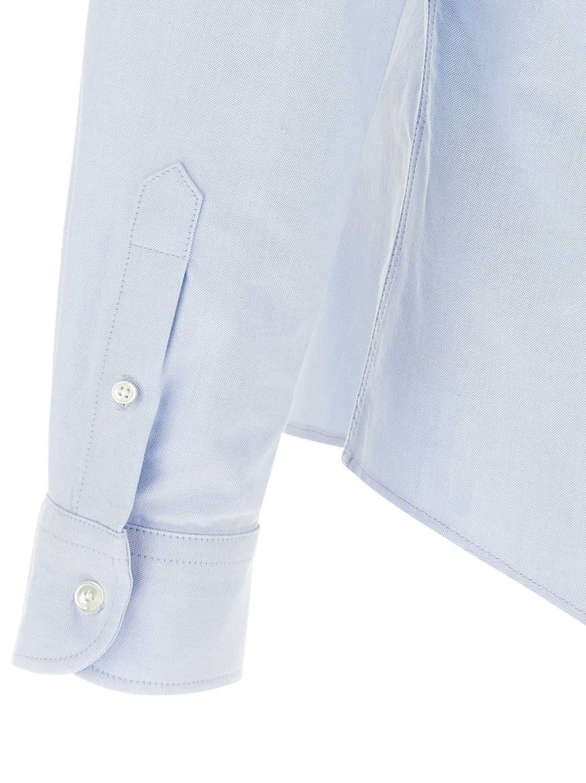 Blouse en coton bleue Ami Paris