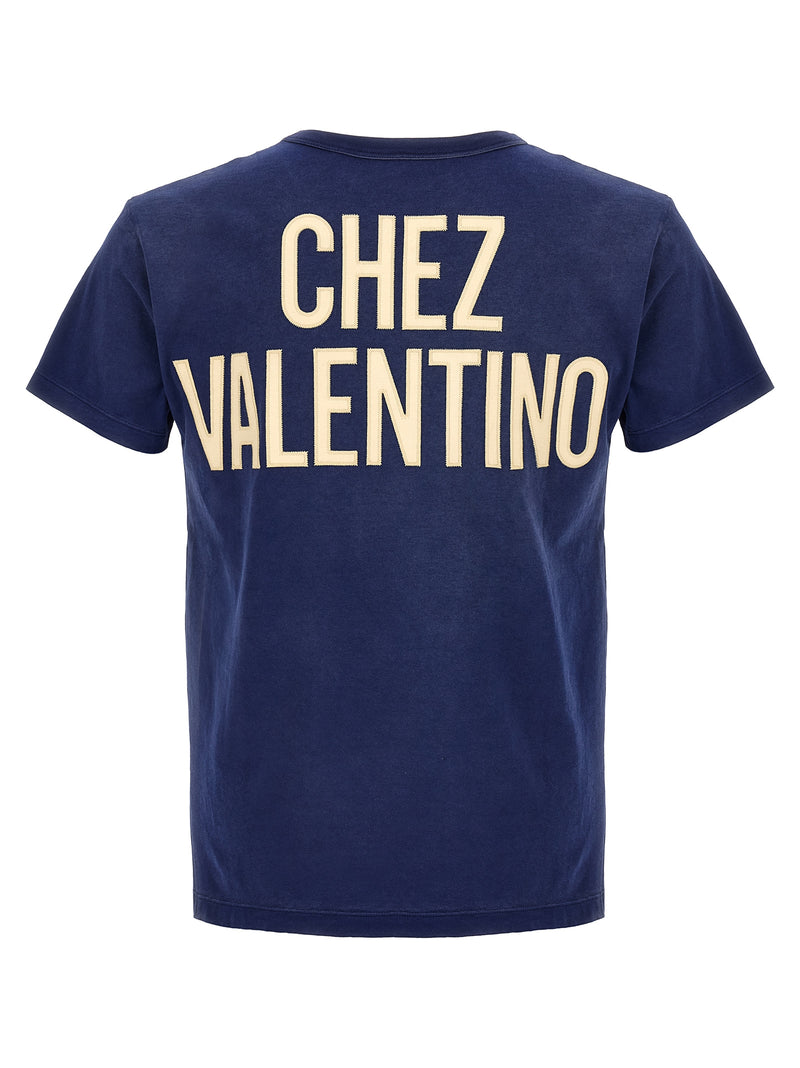 Valentino Garavani Blue Cotton Sportswear