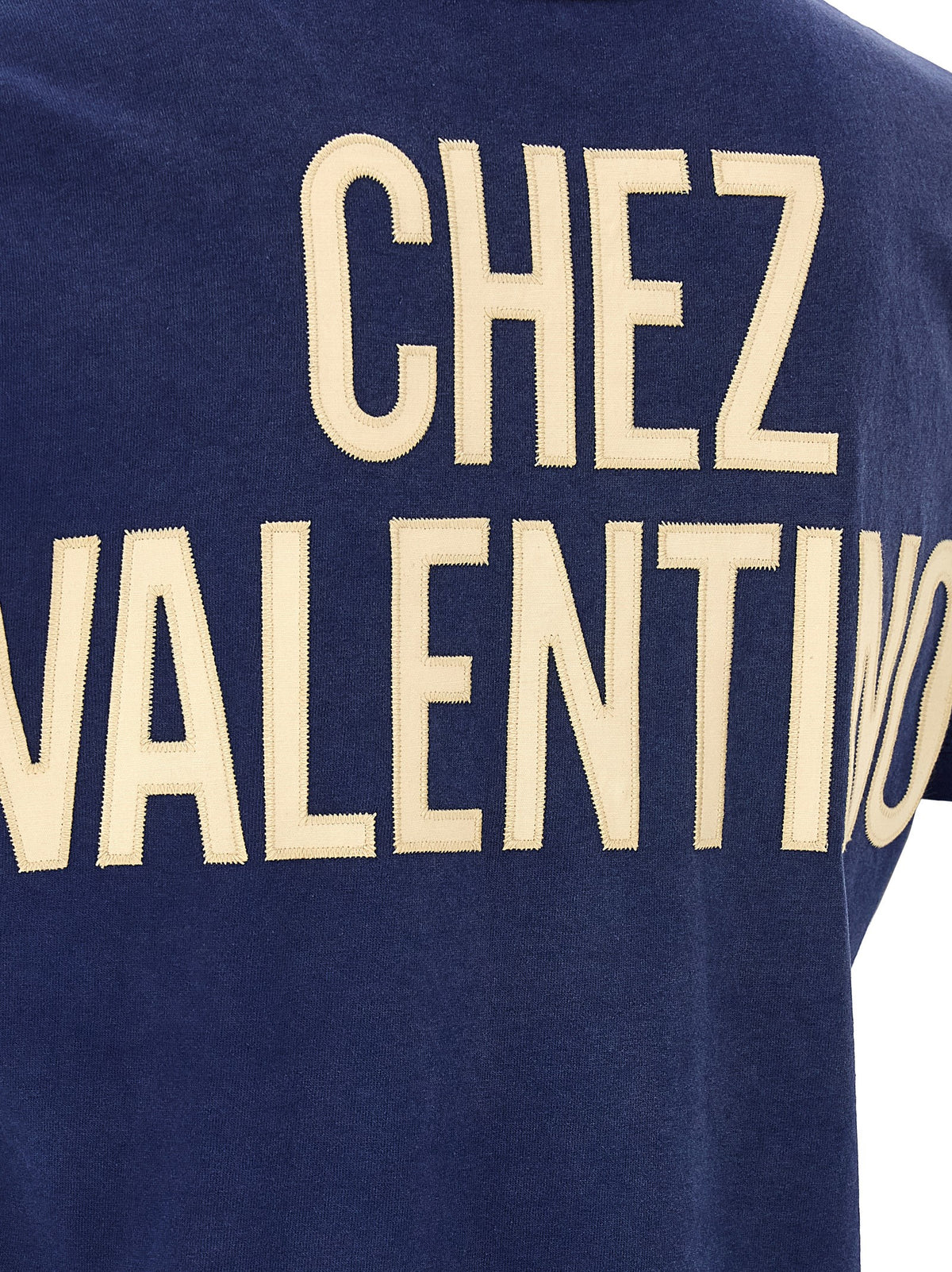 Valentino Garavani Vêtements de sport en coton bleu