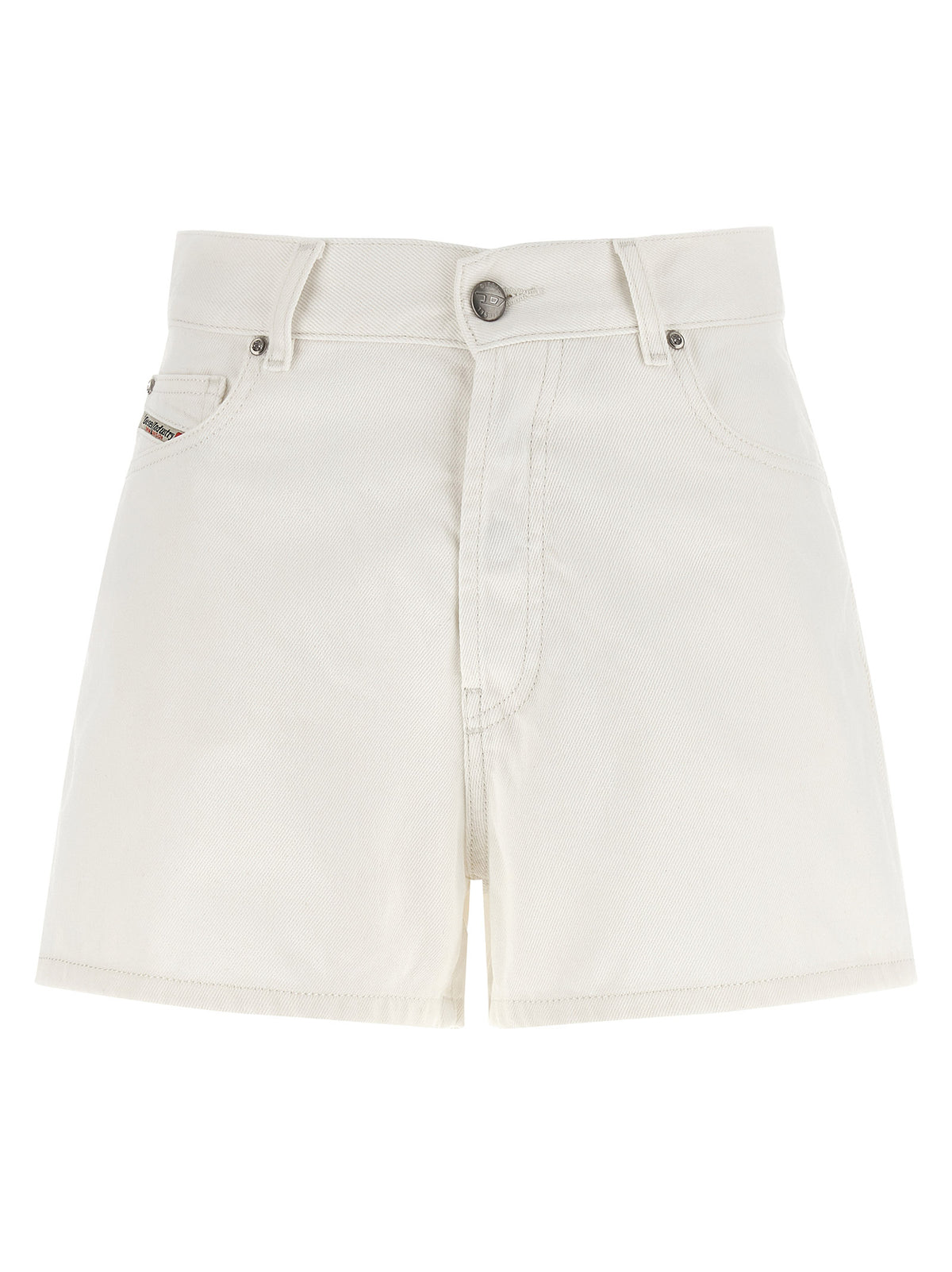 Shorts bermudas en coton blanc Diesel