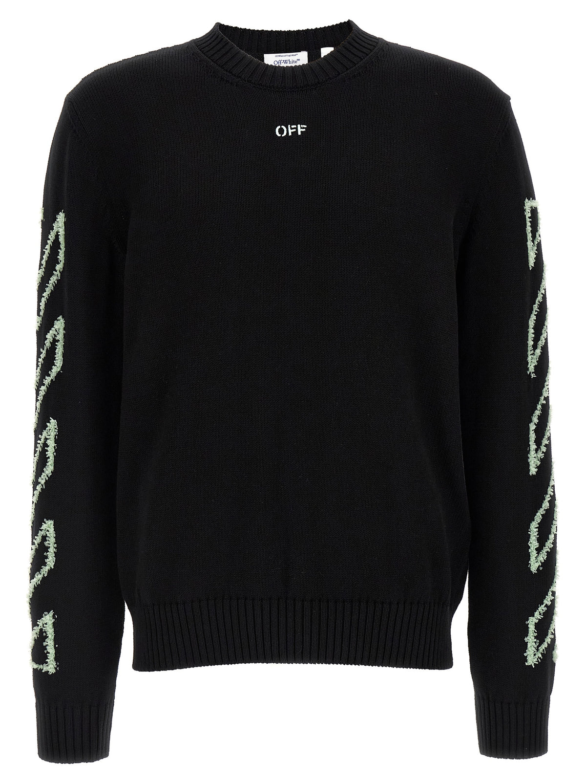 Cardigan Off-White en coton noir