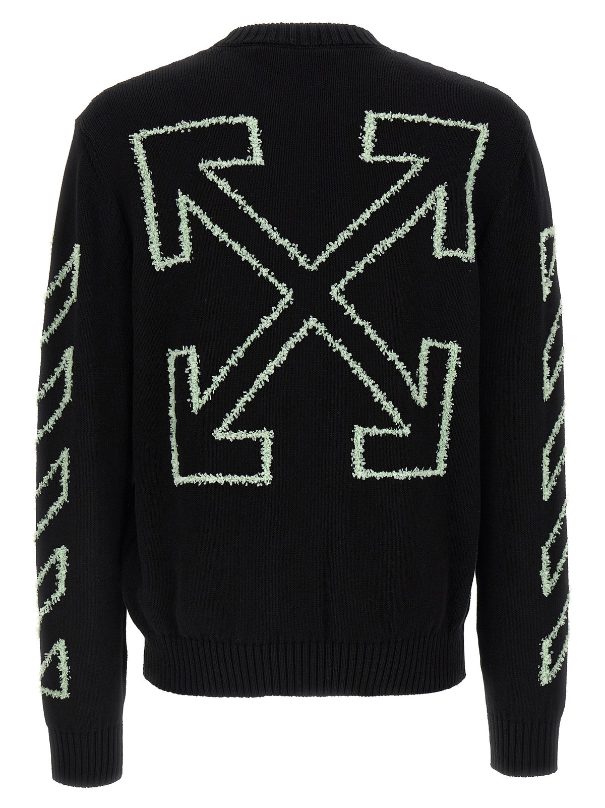 Cardigan Off-White en coton noir
