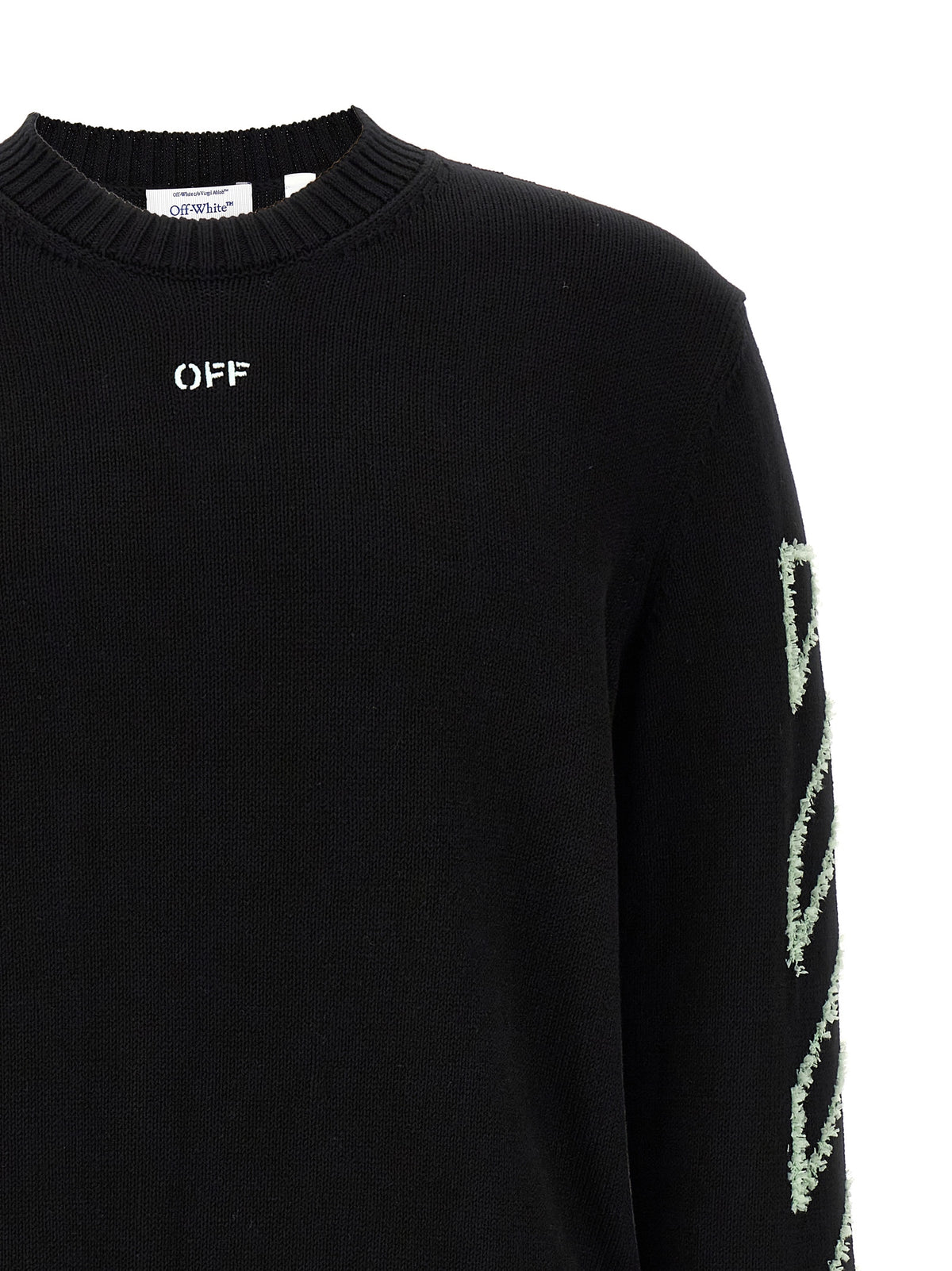 Cardigan Off-White en coton noir