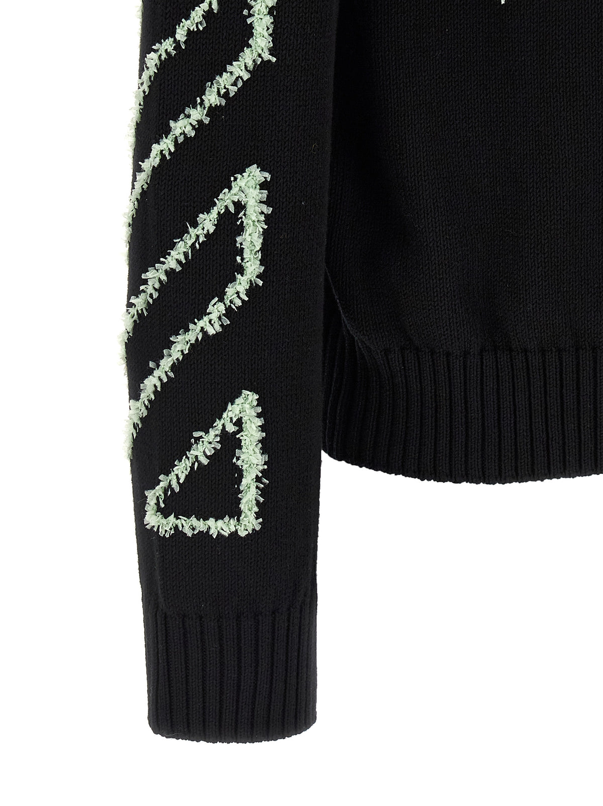 Cardigan Off-White en coton noir