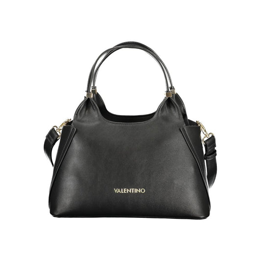 Mario Valentino Black Polyurethane Women's Bag