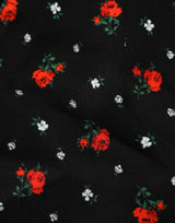 Shorts Dolce & Gabbana femme taille haute noirs à motif floral
