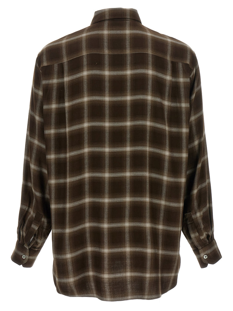 SSSTEIN Brown Lyocell Blouse