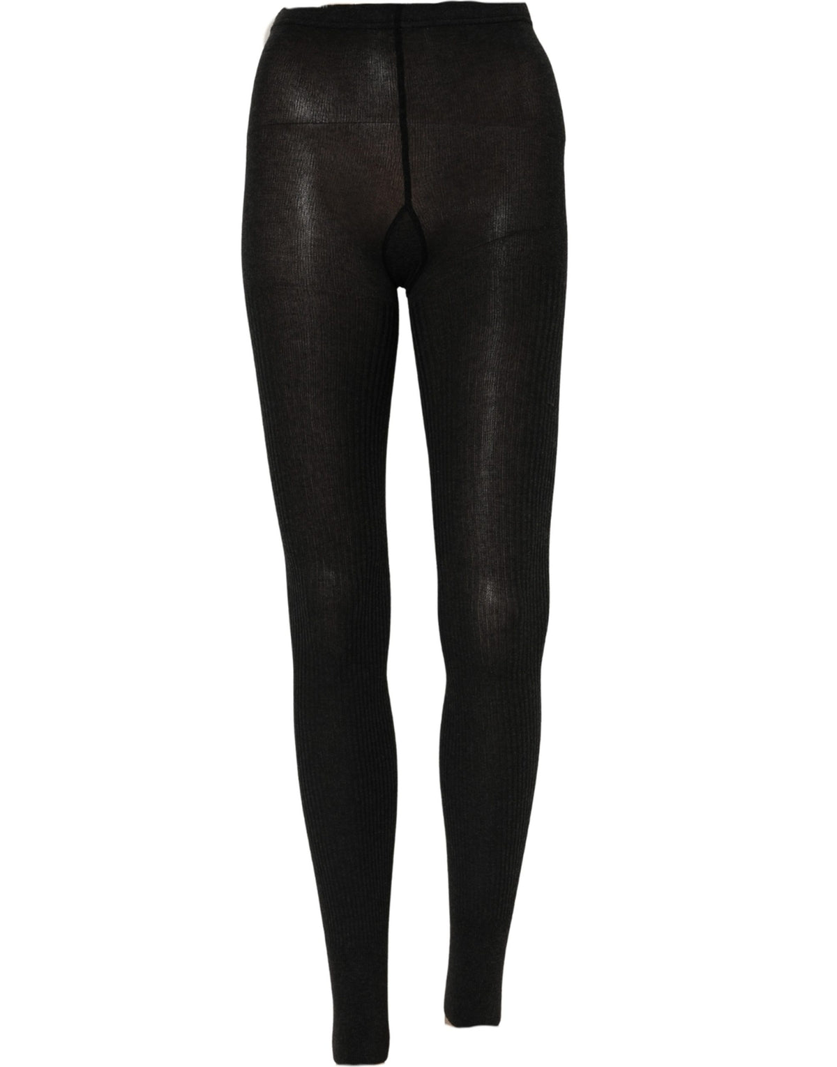 Collants en coton gris Dolce & Gabbana