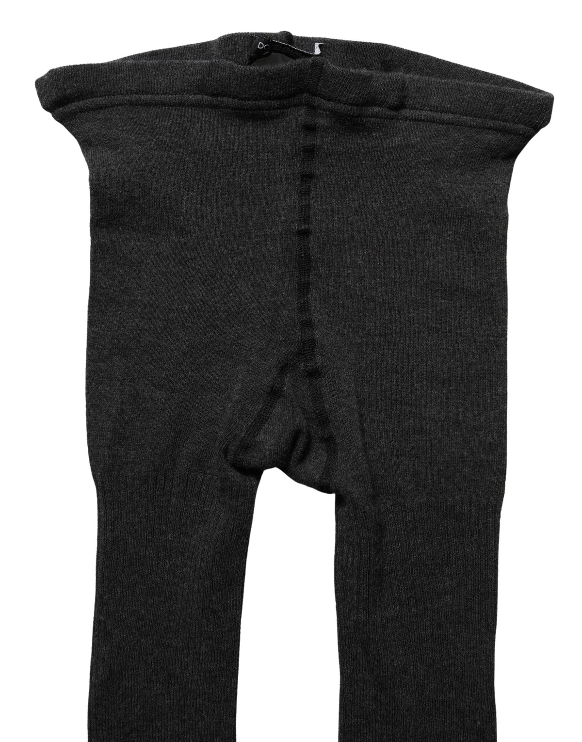 Collants en coton gris Dolce & Gabbana