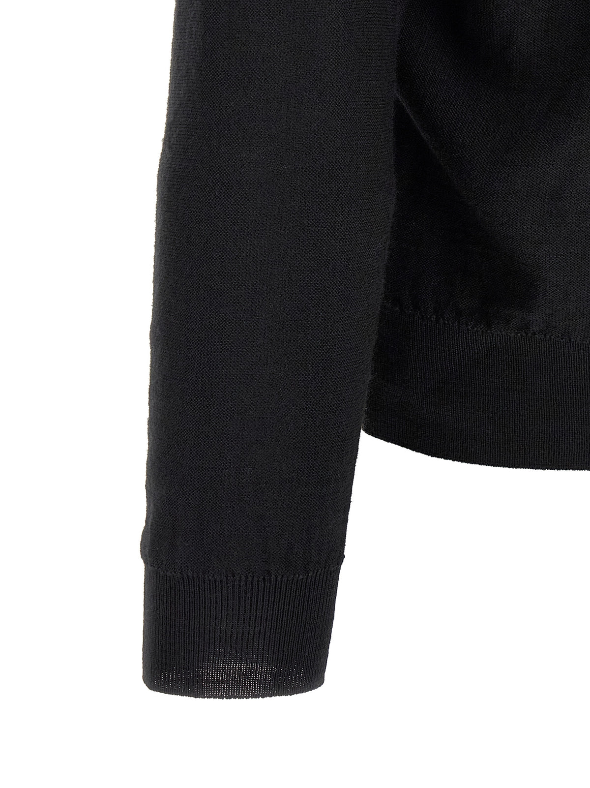 Cardigan Lemaire en laine noire