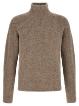 Cardigan Roberto Collina en coton beige